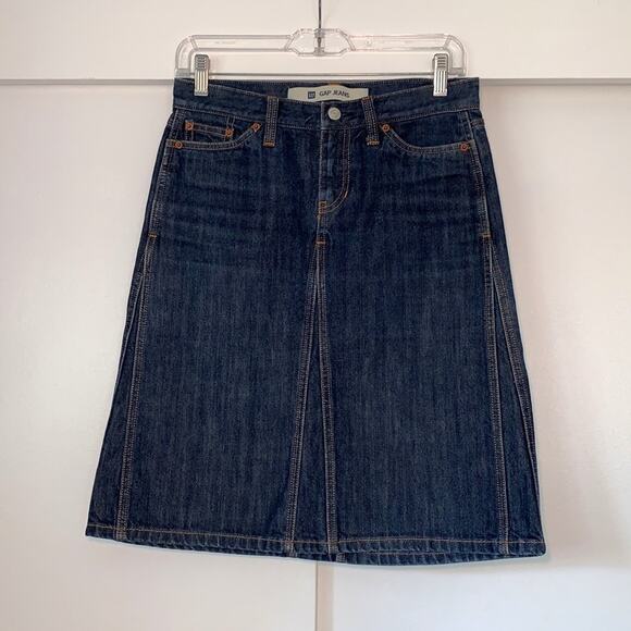 GAP Dresses & Skirts - 2004 Y2K GAP jean skirt